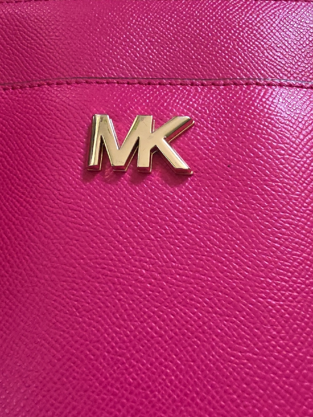 EUC Michael Kors Hot Pink Tote Handbag - Picture 3 of 9